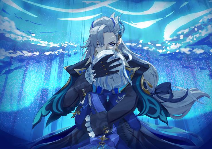 Neuvillette, Furina, Neuvillette/Furina, Genshin Impact 500+ bookmarks, Genshin Impact 1000+ bookmarks, Genshin Impact 100+ bookmarks