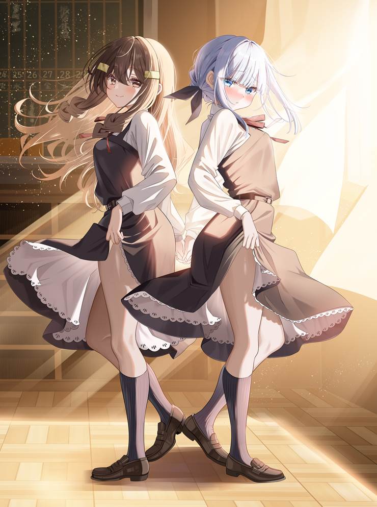 闪亮亮的大姐姐们，P站画师piyopoyo作品集 ID:42956154