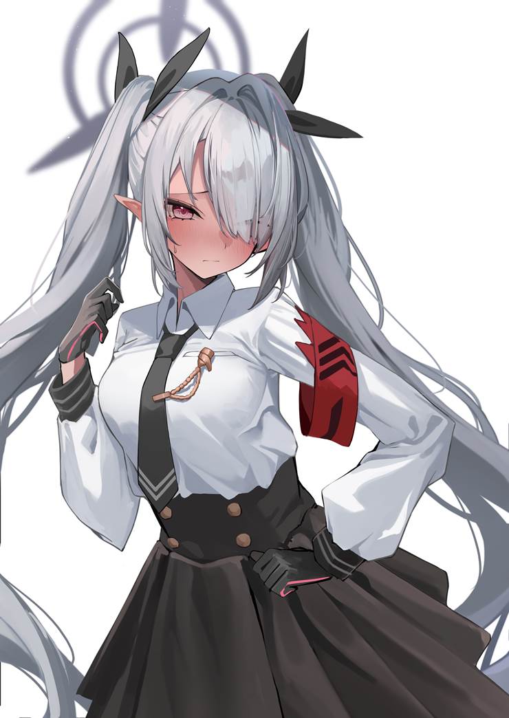 银镜伊织,蔚蓝档案,脸红图片|尺寸2150x3035 | BoBoPic