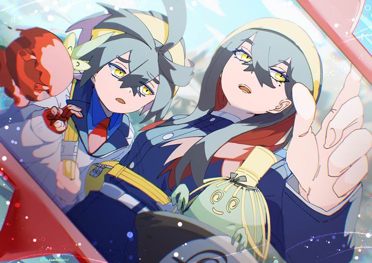 宝可梦朱紫, Kieran (Pokémon), Carmine, Steven Stone, Zinnia, Spinel (Pokemon Anime), Sango (Pokémon anime), volo (pokemon), Atticus, Kitakami siblings