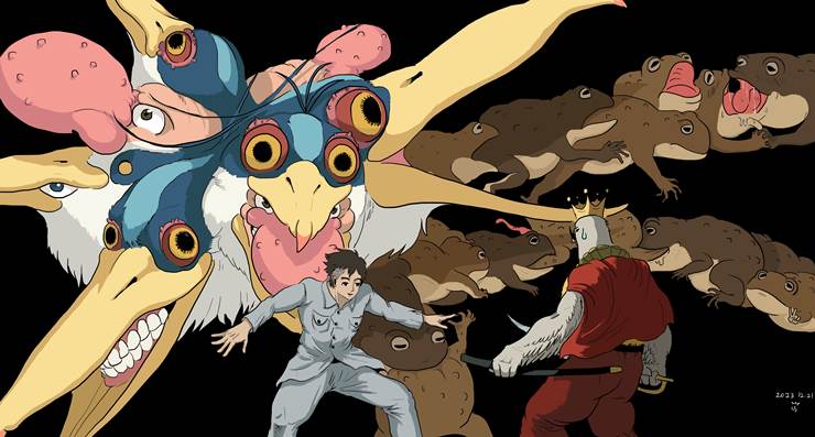 Mahito,Jujutsu Kaisen,The Boy and The Heron|pixiv画师的你想活出怎样的人生插画图片