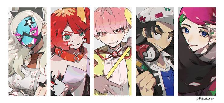 宝可梦朱紫, Team Star, 梅洛可, Eri (Pokémon), Giacomo (Pokémon), Atticus, 欧派