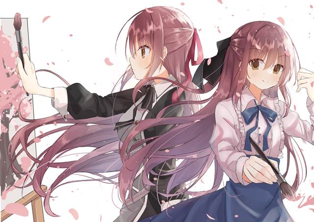 清纯又可爱的美少女们_P站画师yuuna_ID33064484