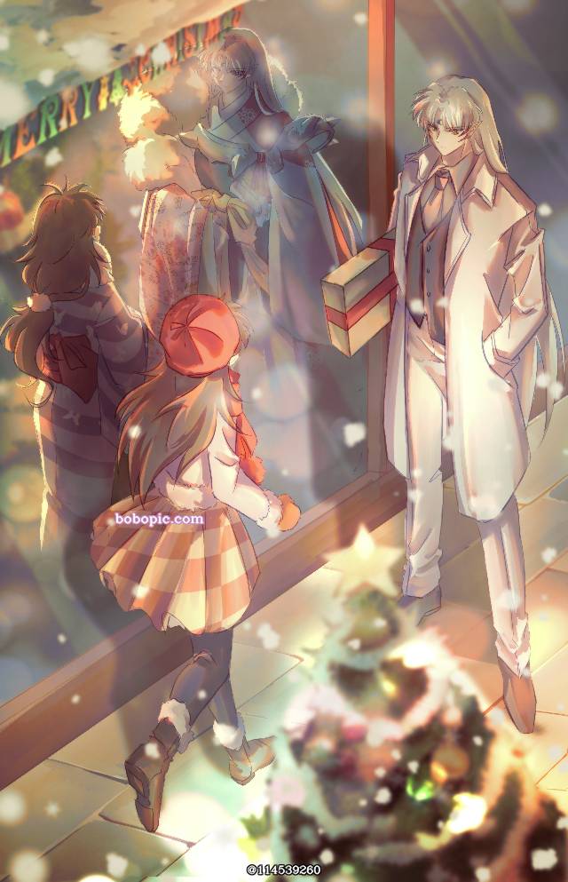 inuyasha, sesshomaru, Sesshomaru/Rin, 玲（犬夜叉）, 半妖的夜叉姬, 圣诞节