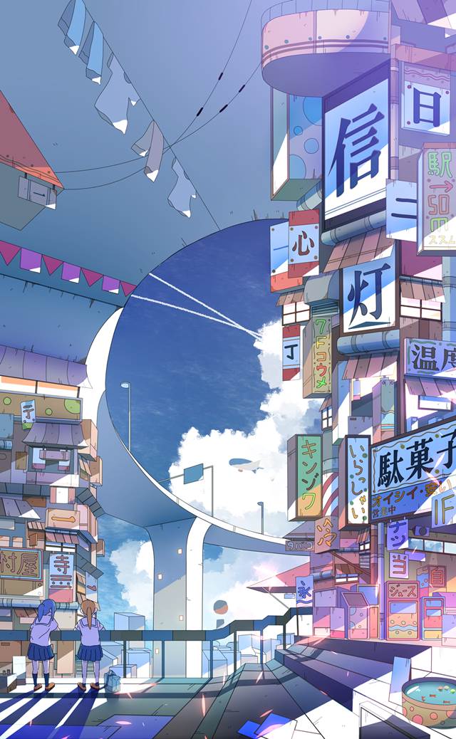 别样的风景投稿作品_P站画师六番作品分享