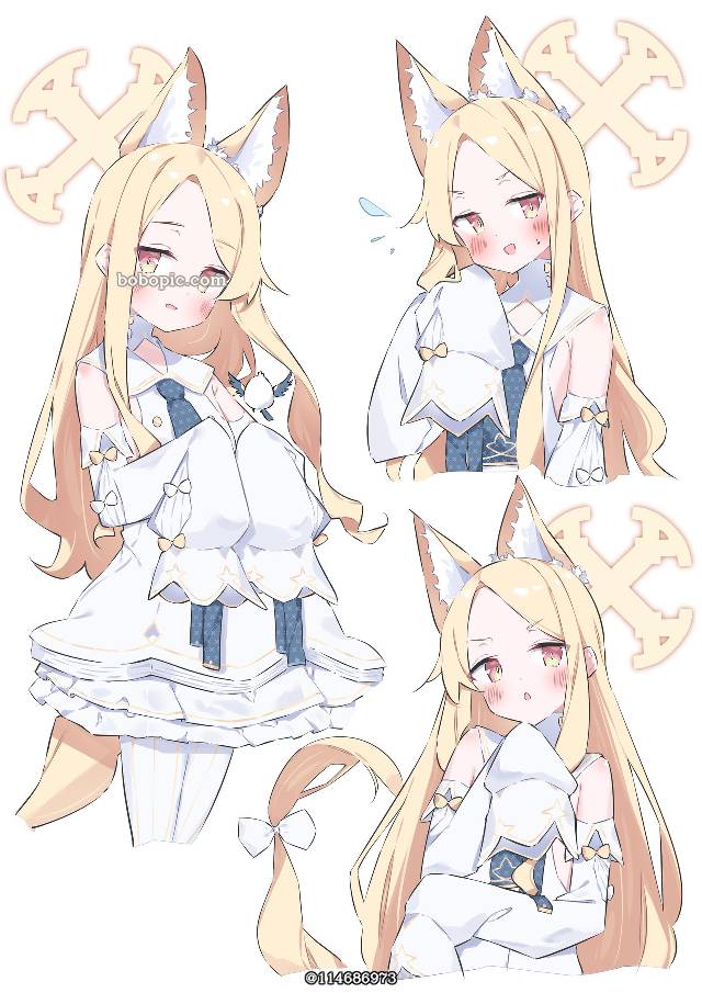 一张百合园圣亚,蔚蓝档案绘画图片