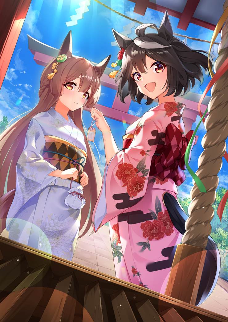 北部玄驹（赛马娘）, 马娘, 里见光钻（赛马娘）, 赛马娘Pretty Derby, 和服马娘, shinto shrine
