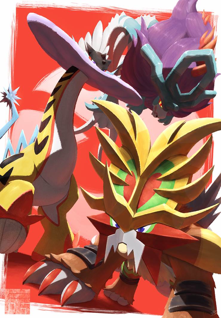 精灵宝可梦, 宝可梦朱紫, Walking Wake, Raging Bolt (Pokemon), Dragon (type)