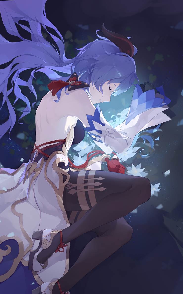 Genshin Impact, Ganyu (Genshin Impact), doujin, 原神100收藏, 二次创作
