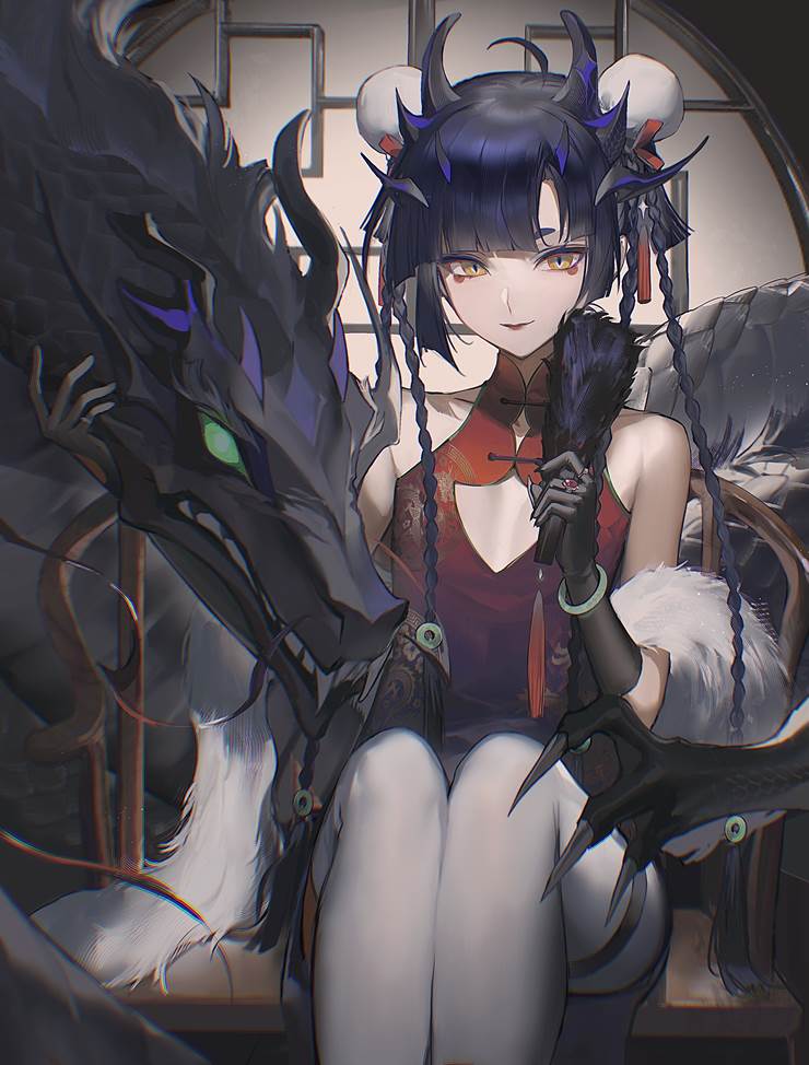 一种战斗人员特有的优雅_P站画师shinK作品集精选_ID44939497