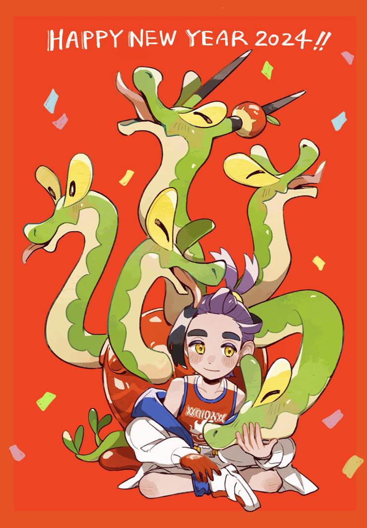 宝可梦朱紫, Kieran (Pokémon), Suguri, Hydrapple