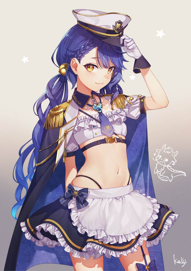 颜值都非常在线，Pixiv人气插画师kelly-ID:5393987