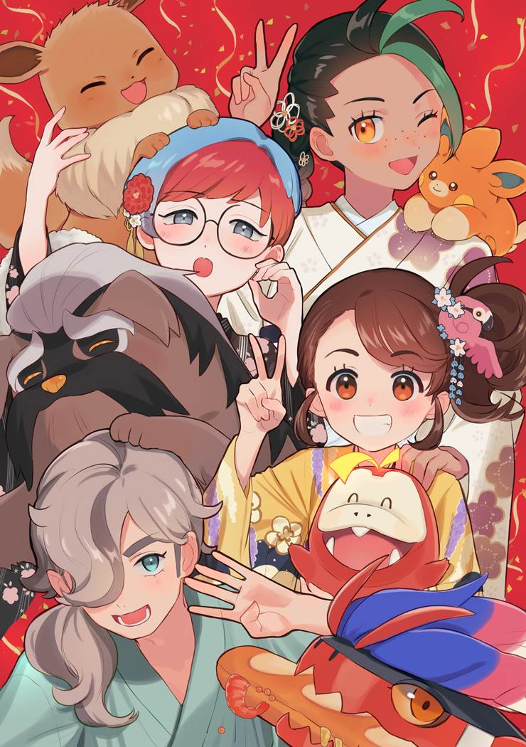 宝可梦朱紫, Paldea Team