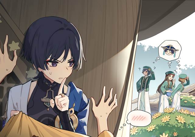 超多的原神散兵同人_P站画师黑狼_ID13884882