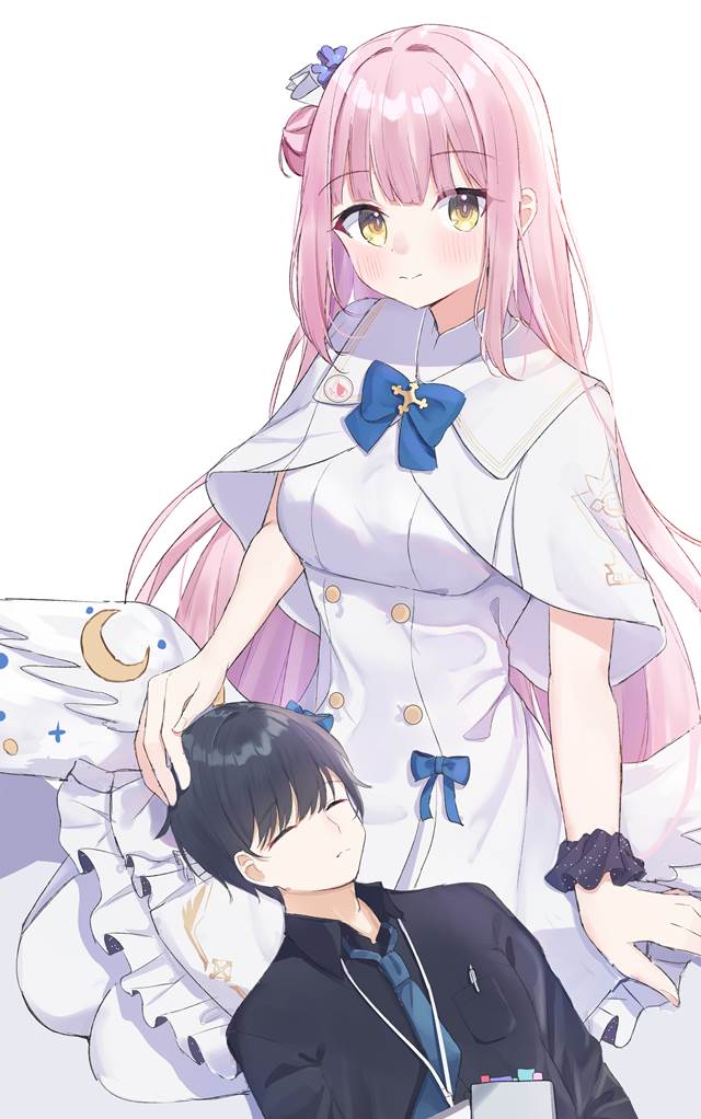 清纯又可爱的美少女们_P站画师yuuna_ID33064484