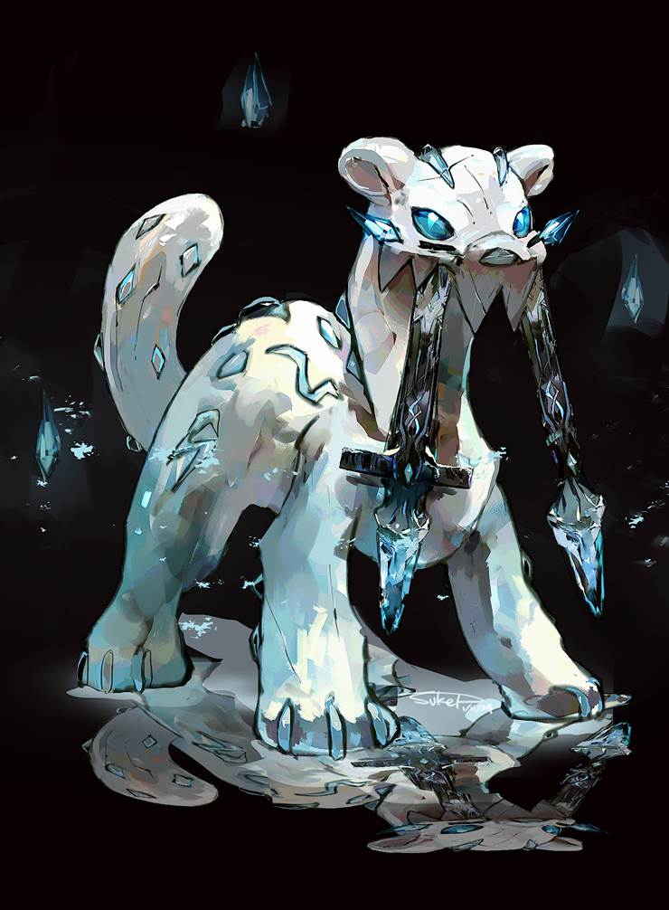 Chien-Pao, 宝可梦朱紫, 精灵宝可梦, 口袋妖怪, Ice Type, Dark Type