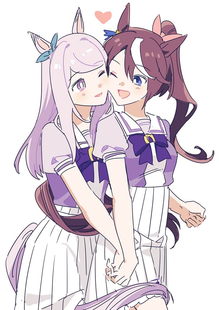 赛马娘Pretty Derby, 赛马娘百合Derby, 马娘, yuri, Teio/McQueen, 东海帝王（赛马娘）, 目白麦昆（赛马娘）