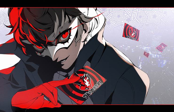 女神异闻录5, 雨宫莲, Akira Kurusu, Joker (Persona 5), Persona 100+ bookmarks