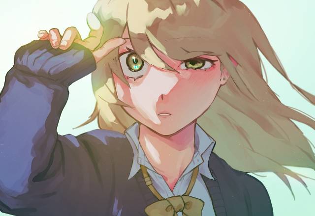 一张创作女子,春绘画图片