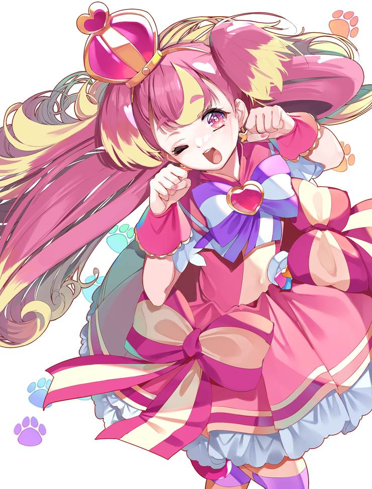 Wonderful PreCure!, pink Cure