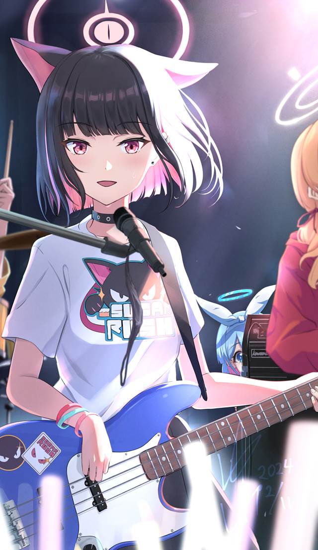 碧蓝档案, 杏山和纱, bass, 放学后甜点部, 乐器