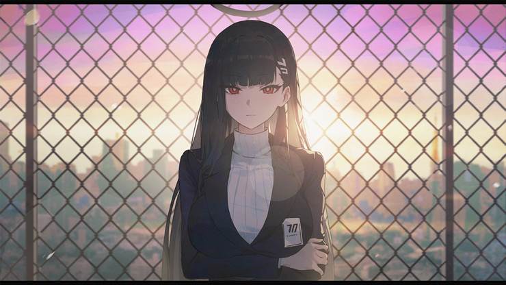 调月莉音, 风景, 女孩子, 碧蓝档案, Millennium Science School, Blue Archive 1000+ bookmarks, big breasts, Blue Archive 1000+ users