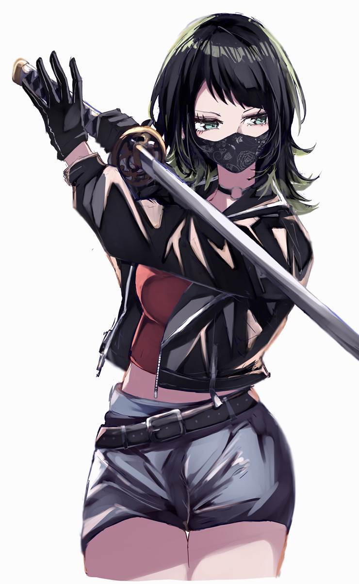 Umiri Yahata, BanG Dream!, 面具, 日本刀, BanG Dream! 1000+ bookmarks