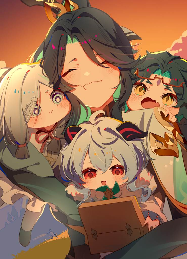 脑洞好大好有故事性哦_P站画师ナラなきり作品集精选_ID96498198