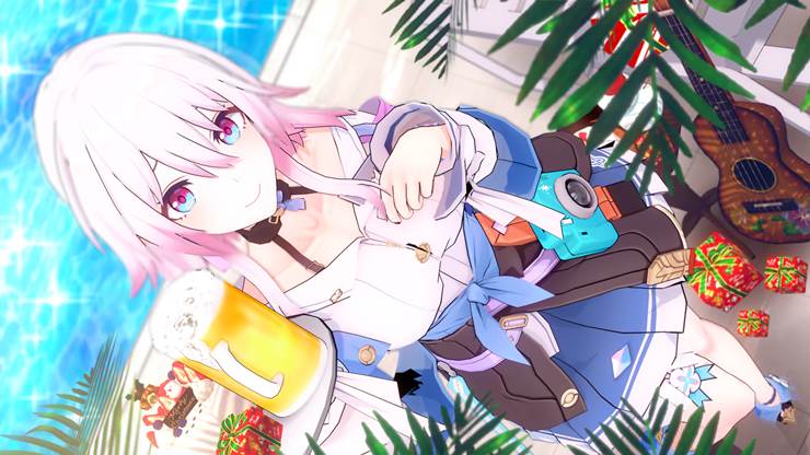 女孩子, 三月七, 崩坏：星穹铁道, Koikatsu, 人物卡（恋活）, March 7th, Honkai: Star Rail
