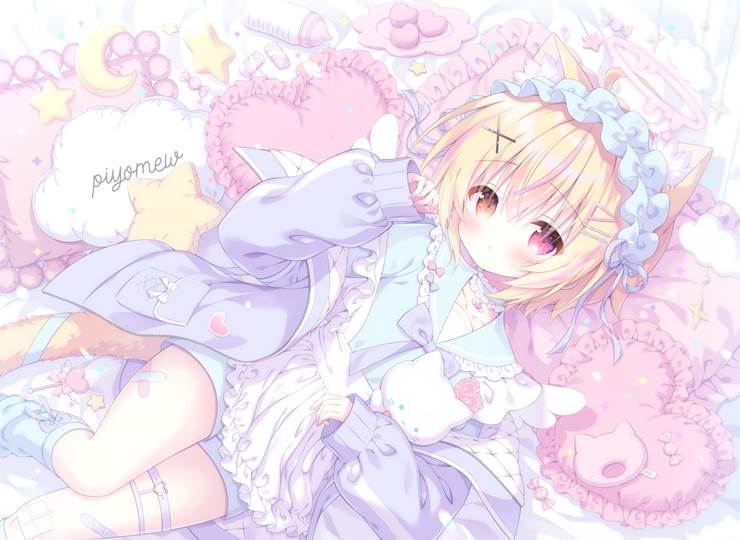 这复古的画风很有感觉_P站画师神代ぴよ作品集精选_ID12838739