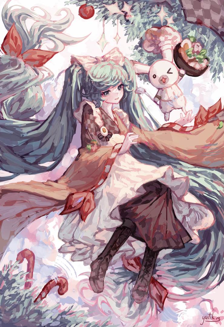 这奇妙的画风，如梦似幻，P站插画师yutik ♡-ID:102428610