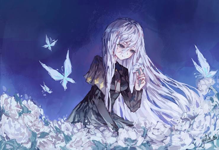 这奇妙的画风，如梦似幻，P站插画师yutik ♡-ID:102428610