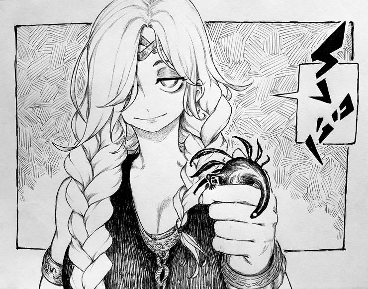 手绘, Elden Ring, Elden Beast, 永恒女王玛莉卡, 欧派