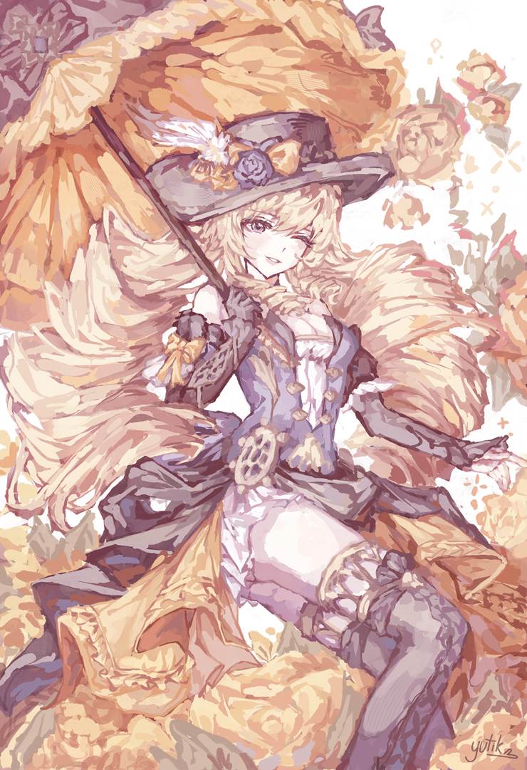 这奇妙的画风，如梦似幻，P站插画师yutik ♡-ID:102428610