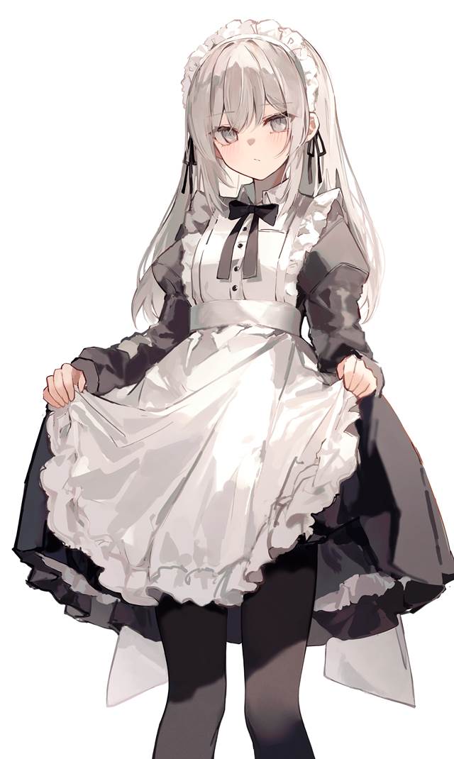 好家伙是日系和风女仆少女壁纸美图