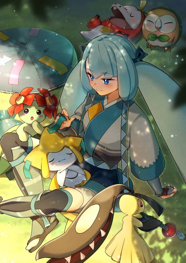 一张初音未来,宝可梦初音绘画图片