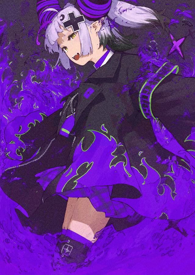 一张拉普拉斯·达克妮斯,拉普拉斯·达克尼斯,Hololive绘画图片