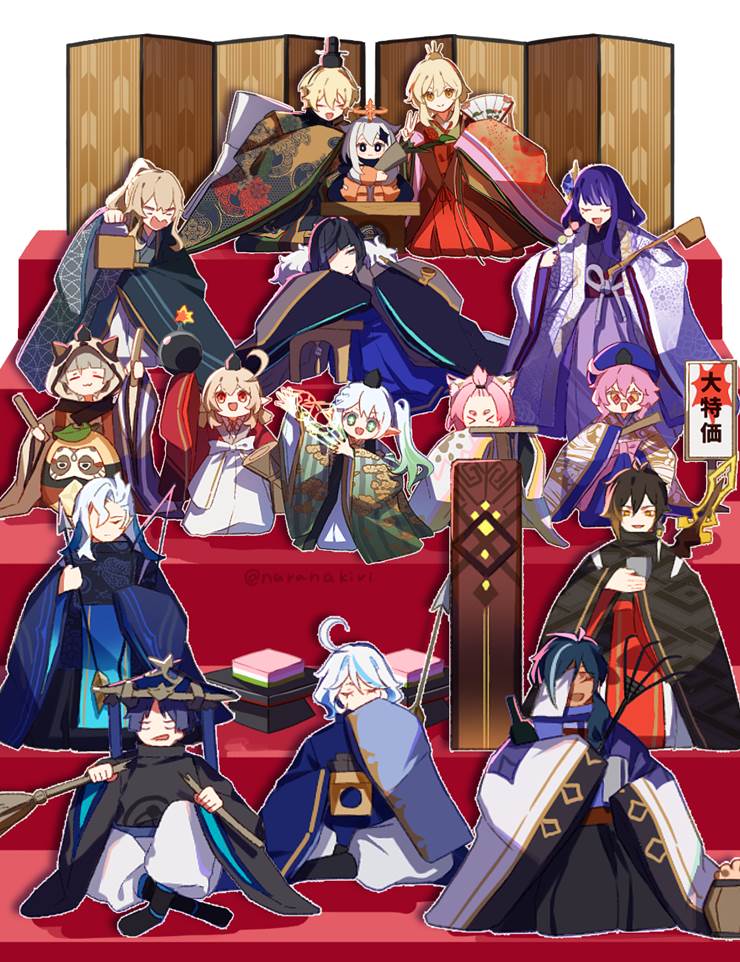 脑洞好大好有故事性哦_P站画师ナラなきり作品集精选_ID96498198