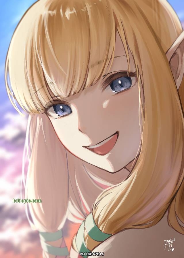 smile, 女孩子, 二次创作, skyward sword, 塞尔达传说