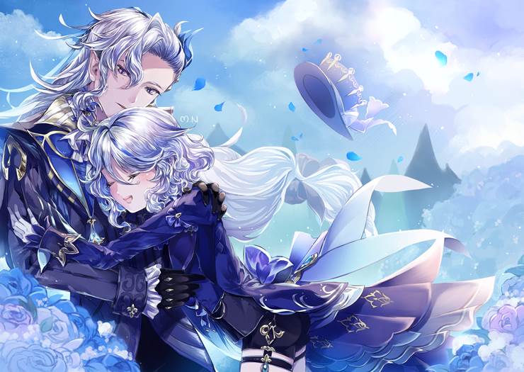 Genshin Impact, Neuvillette, Furina, Neuvillette/Furina