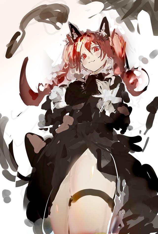 还是手绘的线条感强呢_P站画师ぽ_ID70169966