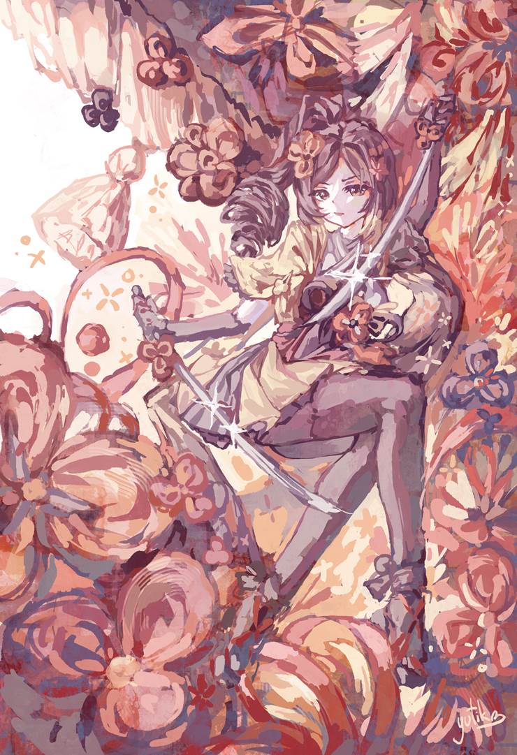 这奇妙的画风，如梦似幻，P站插画师yutik ♡-ID:102428610