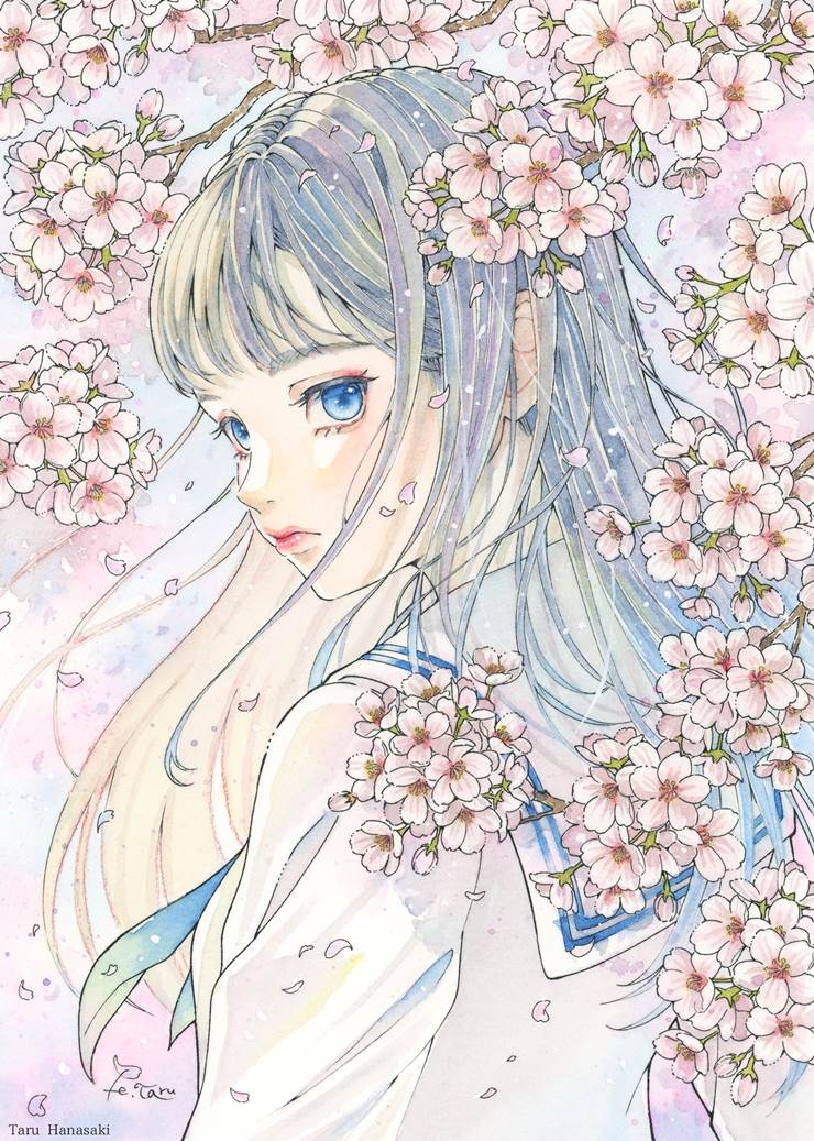 童话风水彩画手绘达人_P站画师はなさきたる作品集精选_ID2192852