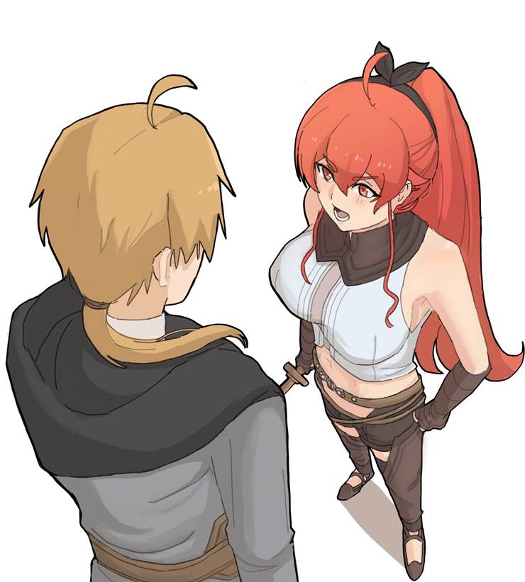 Mushoku Tensei, Rudeus Greyrat, Eris Greyrat, Eris Boreas Greyrat