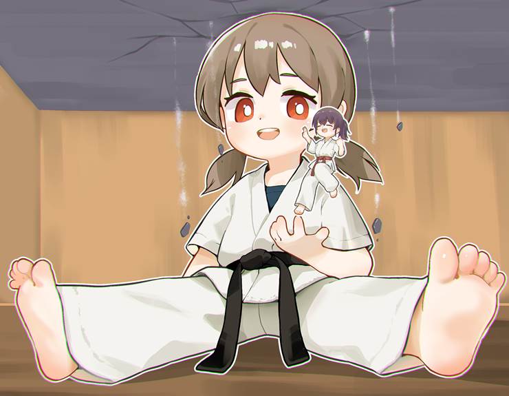 别人家的孩子呢,真可爱,P站插画师KUMA-BOUND-ID:1037232