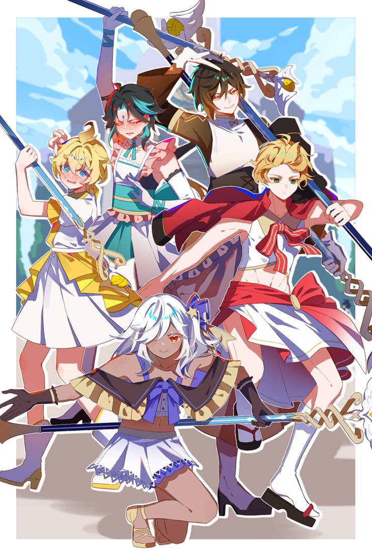 脑洞好大好有故事性哦_P站画师ナラなきり作品集精选_ID96498198