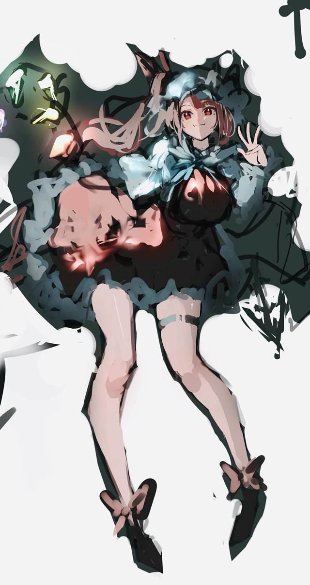 还是手绘的线条感强呢_P站画师ぽ_ID70169966
