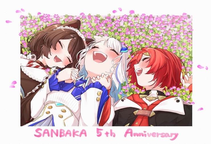 彩虹社, 安洁·卡特莉娜, Helesta fanart, 莉泽·赫露艾斯塔, Inui fanart, 戌亥床