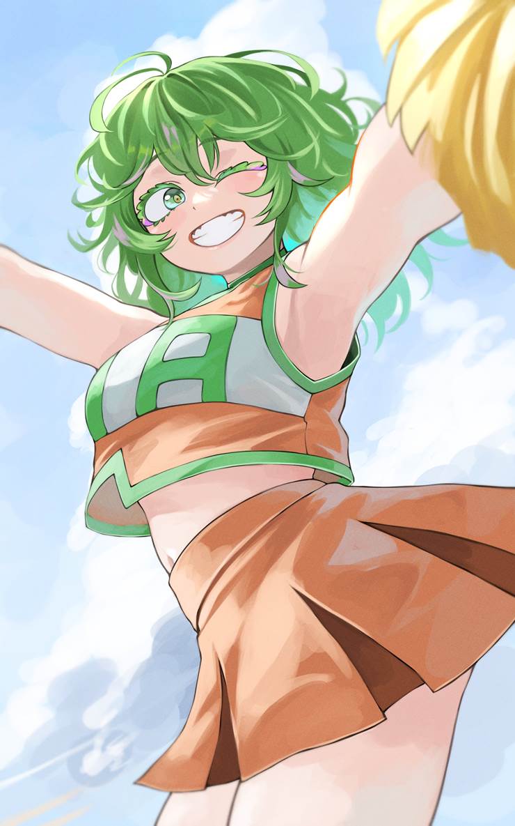 我的英雄学院, 我英, 叶隐透, My Hero Academia female heroes, 拉拉队员