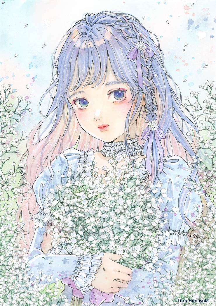 童话风水彩画手绘达人_P站画师はなさきたる作品集精选_ID2192852